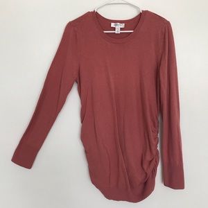 Motherhood Maternity Rose Sweater